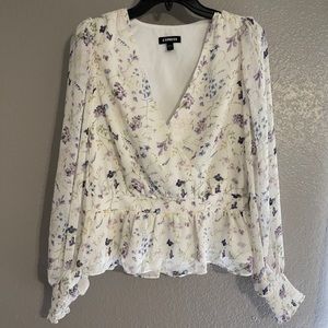 Express top. Perfect for spring! Washed, never worn.